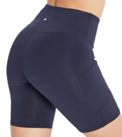 Marika Lucy High Waisted Tummy Control Yoga Shorts 20 Marika Lucy High Waisted Tummy Control Yoga Shorts -Marika 4377773146155 midnightblue 5a