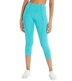 Marika Ollie Yoga Capris Heather Viridian Green -Marika 4390753370155 heatherviridiangreen
