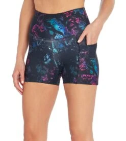 Marika Sky Yoga Shorties Crystal Dye Black