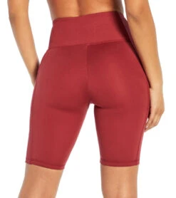 Marika Belle Bermuda Yoga Shorts -Marika 6559869141035 burntrusset 2a 1