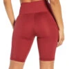 Marika Belle Bermuda Yoga Shorts Burnt Russet -Marika 6559869141035 burntrusset 2a
