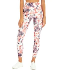Marika High Rise Flat Waist Ankle Legging -Marika 6560082886699 blurredfloral 1a