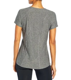 Marika Essential Short Sleeve Heather Black