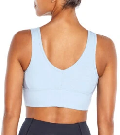 Marika Logan Rib Bra Blue Fog