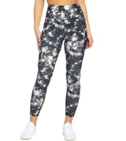 Marika Sia Ankle Legging -Marika 6560085049387 tiedyepunchblack 1a