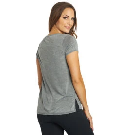 Marika Vivion Tee -Marika 6589234708523 heatherblack 3a