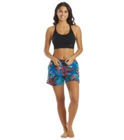 Marika Libby Short Vallarta Blue Aloha Mix -Marika 6589235101739 vallartabluealohamix 4a 1