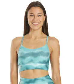 Marika Kailee Sports Bra Aqua Haze Watercolor Ikat -Marika 6603546394667 aquahazewatercolorikat 1