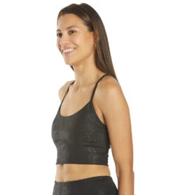 Marika Ivy Sports Bra -Marika 6603546918955 blackwildfloweremboss 5a