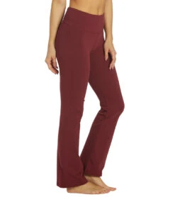 Marika Tummy Control Cotton Yoga Pants -Marika 6653018931243 zinfandel 2a 1