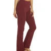Marika Tummy Control Cotton Yoga Pants Zinfandel
