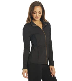 Marika Drew Full Zip Jacket Black