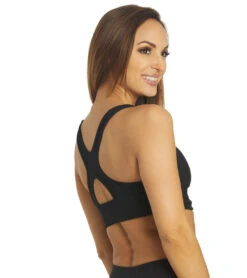 Marika Ginger Yoga Sports Bra -Marika 6653612589099 black 3a 1