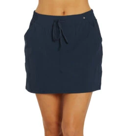 Marika Kira Stretch Woven Skort -Marika 7087194669099 navyblazer 1a