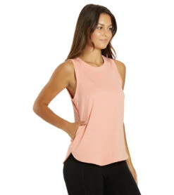 Marika Zion Tank Heather Coral Haze