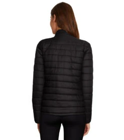 Marika Long Sleeve Puffer Jacket Black