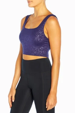 Marika Embossed Lola Long Sports Bra -Marika MLB1005A A4X.34013