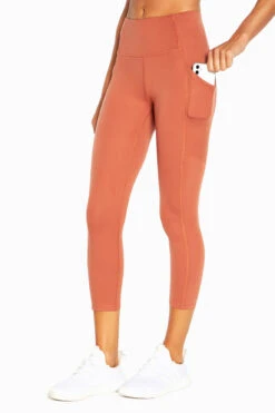 Marika Jenna Side Pocket Mid Calf Capri -Marika MLC1206A 5GN.5637