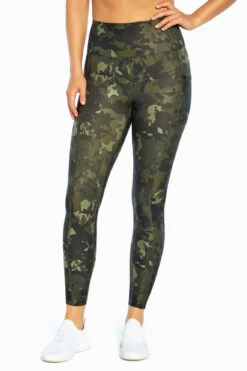 Marika High Rise Side Pocket Ankle Legging -Marika MLL1145A 3X6.0124