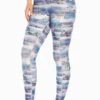 Marika High Rise Side Pocket Ankle Legging - Heron Distressed Floral 2 Marika High Rise Side Pocket Ankle Legging - Heron Distressed Floral -Marika MLL1145A 9PQ.8655