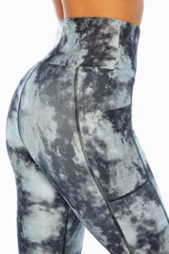 Marika High Rise Side Pocket Ankle Legging -Marika MLL1145A A4B. 10892