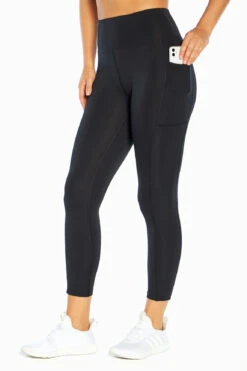 Marika 2 Pack High Rise Side Pocket Ankle Legging -Marika MLL1654A P0I.14199