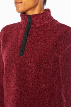 Marika Tyra Cropped Sherpa Pullover -Marika MLQ0113A 60B.33243