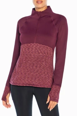 Marika Justin Cozy Zip Pullover