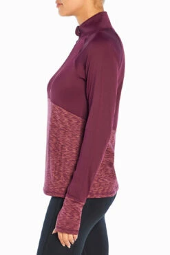 Marika Justin Cozy Zip Pullover -Marika MLQ0115A6JI22974