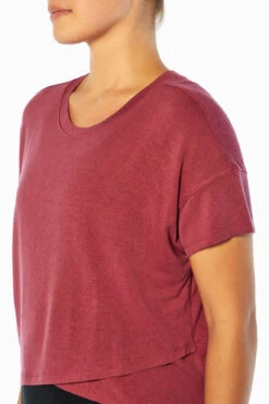 Marika Switchback Cropped Short Sleeve Tee -Marika MLT4282A 6EY.49328