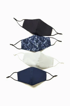 Marika Adjustable 3-Layer Cloth Face Masks (4 Pack)